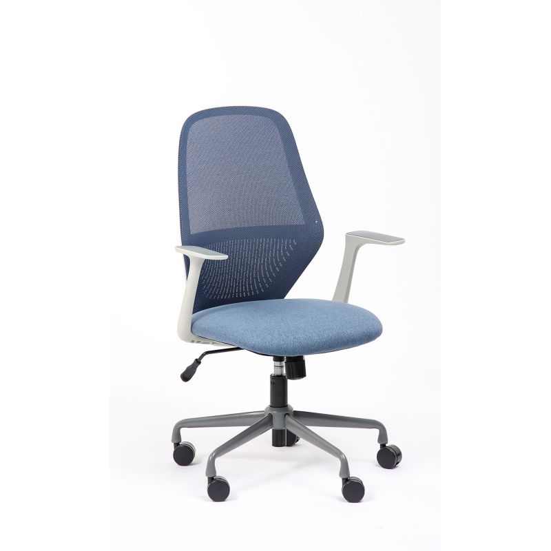 FAUTEUIL VISITEUR TIME EN MAILLE ET TISSU FAUTEUIL VISITEUR TIME EN MAILLE ET TISSU