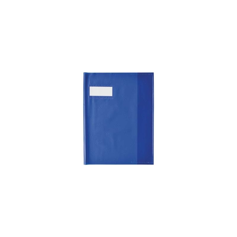 ELBA Protège-cahier Format 17x22 cm Grain STYL'SMS 12/100e coloris Bleu roi ELBA Protège-cahier Format 17x22 cm Grain STYL'SMS 12/100e coloris Bleu roi
