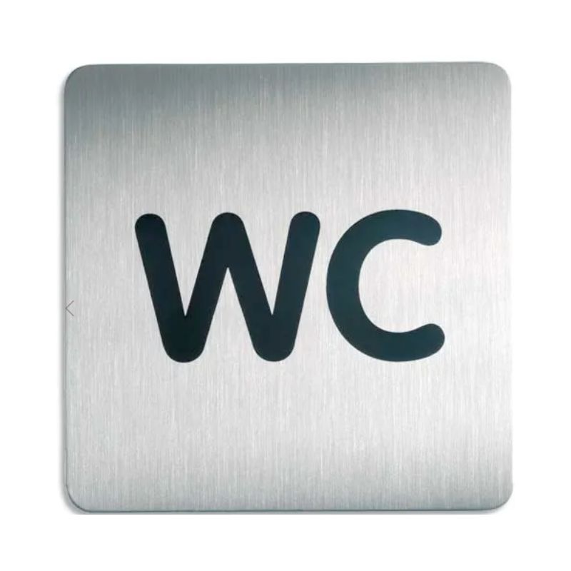 DUR PLAQUE DE SIGNALISATION WC 4957-23 DUR PLAQUE DE SIGNALISATION WC 4957-23