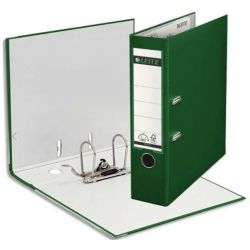 LEITZ Classeur à levier 180°, A4, 8 cm, PP, vert foncé