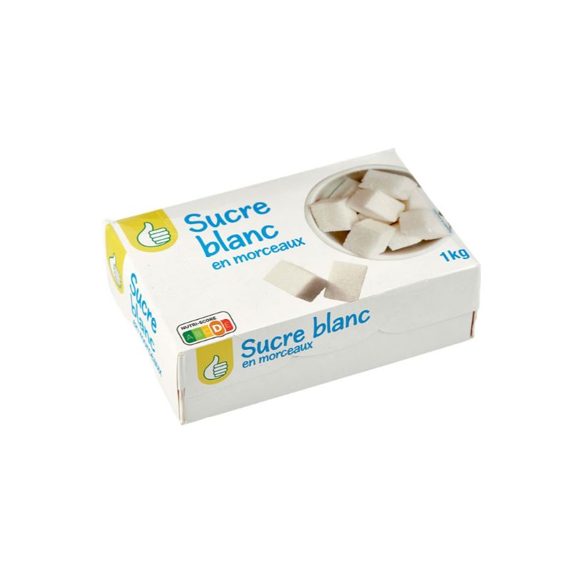 Sucre en morceaux 1Kg Sucre en morceaux 1Kg