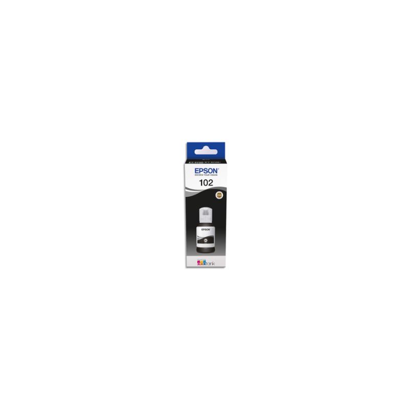 EPSON Bouteille Jet d'Encre 102 EcoTank Pigment Black (T03R1) - C13T03R140 EPSON Bouteille Jet d'Encre 102 EcoTank Pigment Black (T03R1) - C13T03R140