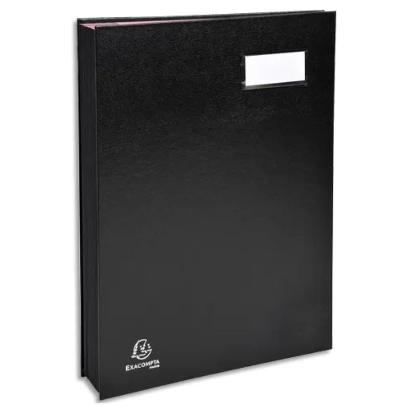 EXACOMPTA Parapheur DIRECTION 24 compartiments couverture plastifiée PVC. Format 24x32cm. Coloris Noir EXACOMPTA Parapheur DIRECTION 24 compartiments couverture plastifiée PVC. Format 24x32cm. Coloris Noir