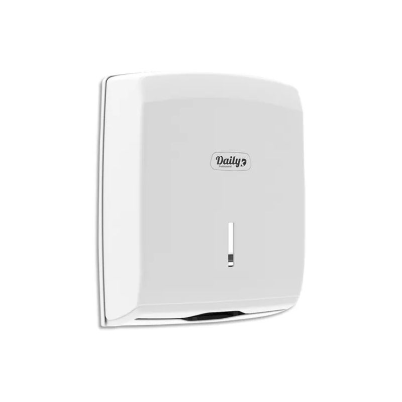 Distributeur en abs blanc pour essuie mains plié Distributeur en abs blanc pour essuie mains plié