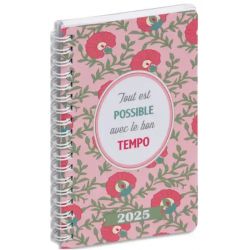 EXACOMPTA Agenda de poche Lady 16S Dodo & Cath 9x16 cm spiralé Janvier à Décembre 2025 Possible