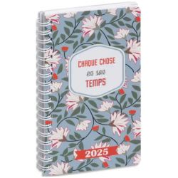 EXACOMPTA Agenda de poche Lady 16S Dodo & Cath 9x16 cm spiralé Janvier à Décembre 2025 Temps