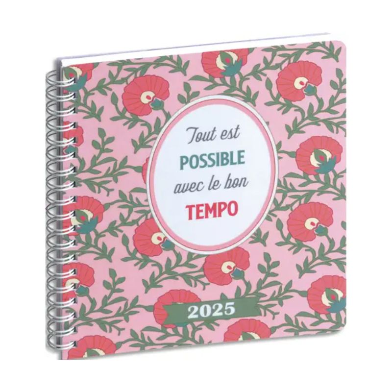EXACOMPTA Agenda de bureau Lady 18S Dodo & Cath 15x17 cm spiralé Janvier à Décembre 2025 Possible EXACOMPTA Agenda de bureau Lady 18S Dodo & Cath 15x17 cm spiralé Janvier à Décembre 2025 Possible