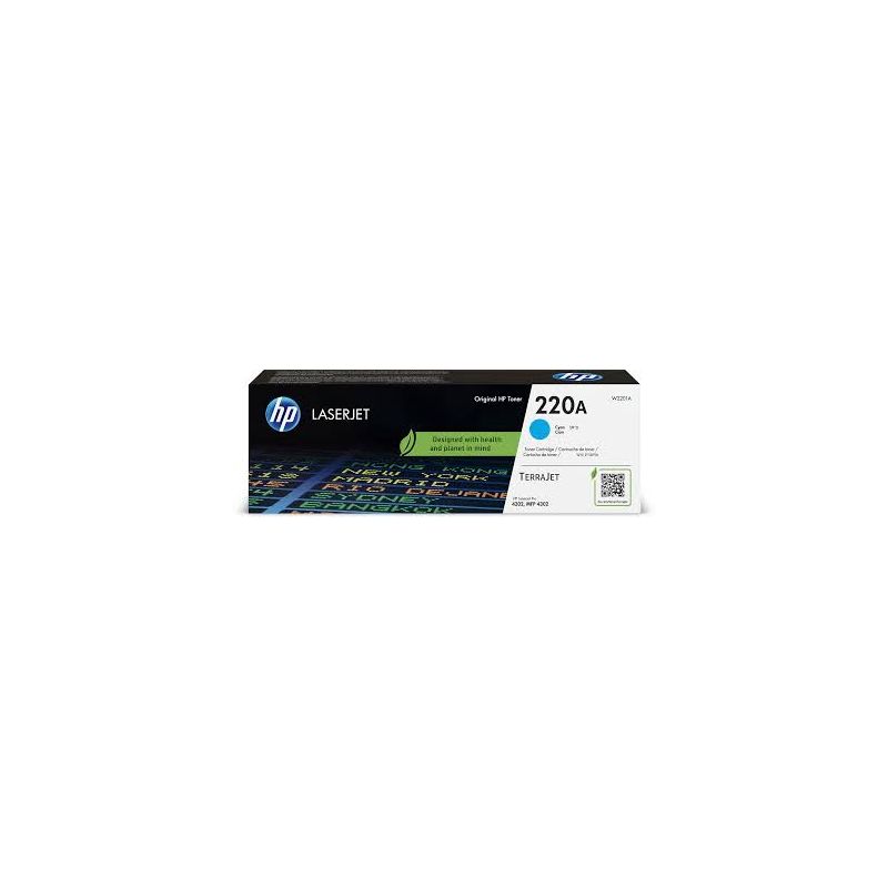 HP Cartouche Laser HP 220A Cyan Authentique HP Cartouche Laser HP 220A Cyan Authentique